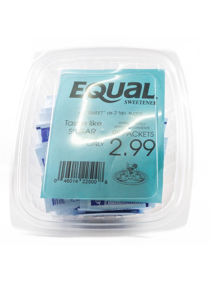 12495 - Equal Sweetener - 95 Packets - Box:  - Loc: H2