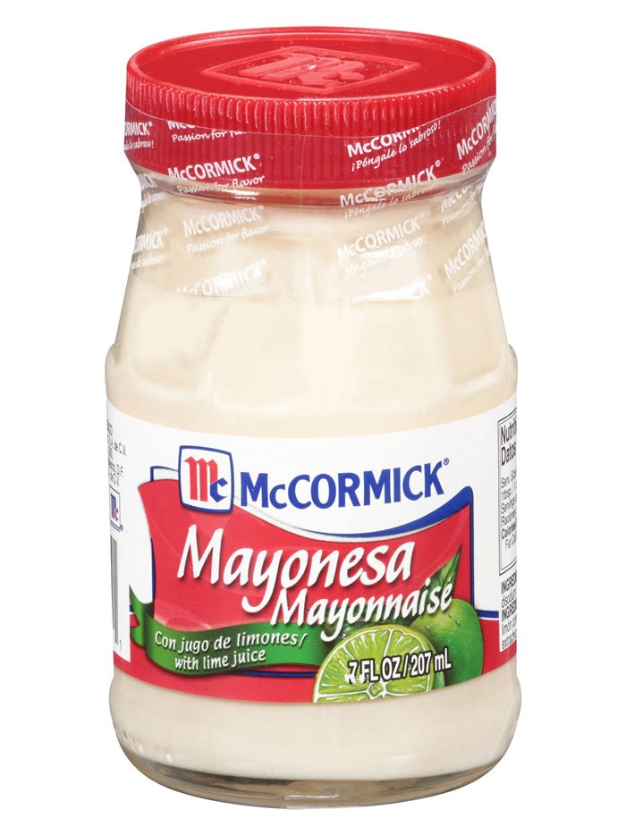 15345 - McCormick Mayonnaise W/Lime Juice - 7oz. (Case of 24) - Box:  - Loc: O6
