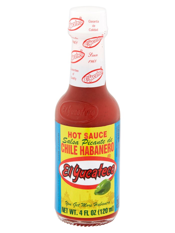 15759 - El Yucateco Chile Habanero Red - 4oz. (Case of 12) - Box:  - Loc: G12