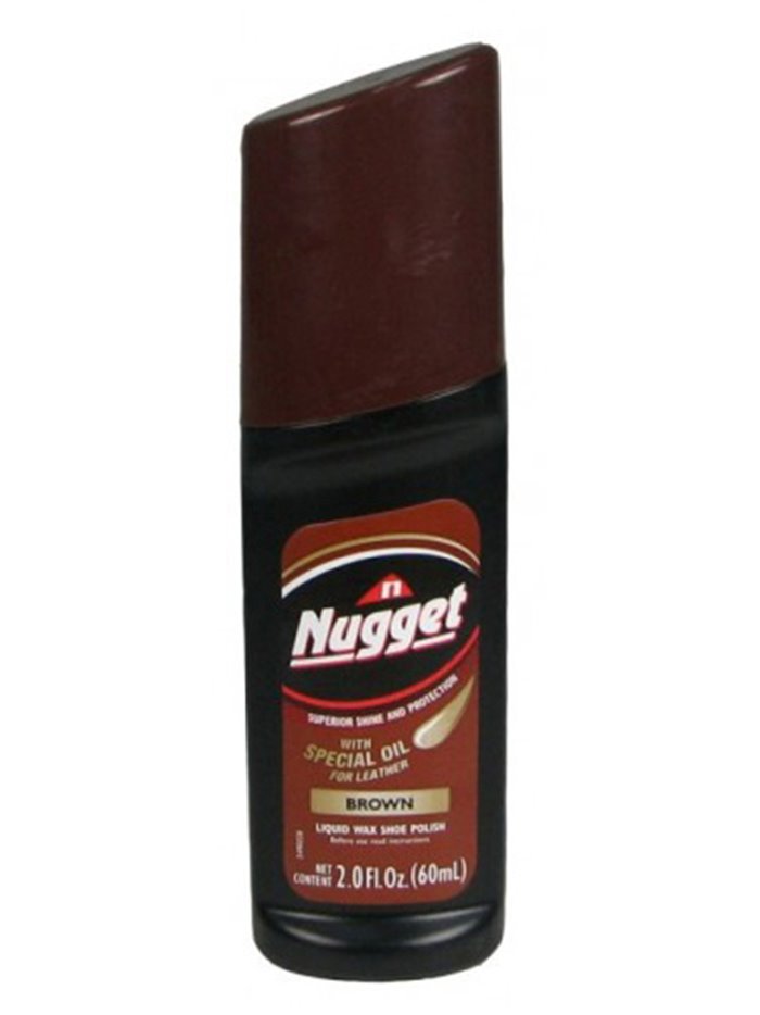 2800 - Nugget Liquid Brown Shoe Polish, 60ml - Box:  - Loc: 31M