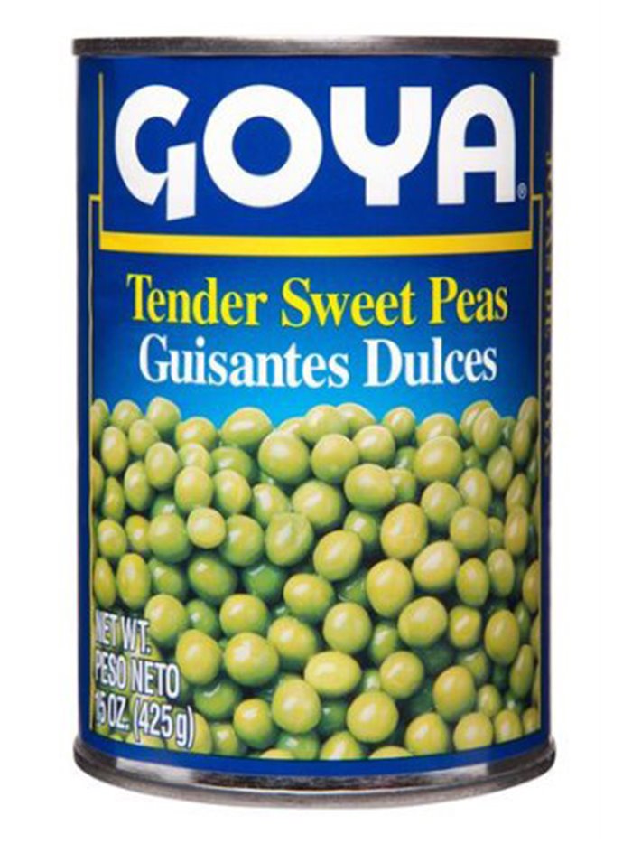 15788 - Goya Tender Sweet Peas - 15.5 oz. (Pack of 24) - Box:  - Loc: G11
