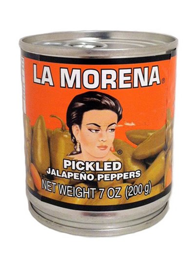 14000 - La Morena Pickled Jalapeño Peppers - 7 oz. (Pack of 24) - Box:  - Loc: H11
