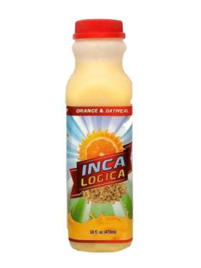 15800 - Inca Logica Orange & Oatmeal Juice - 16 fl. oz. - Box:  - Loc: NV-11