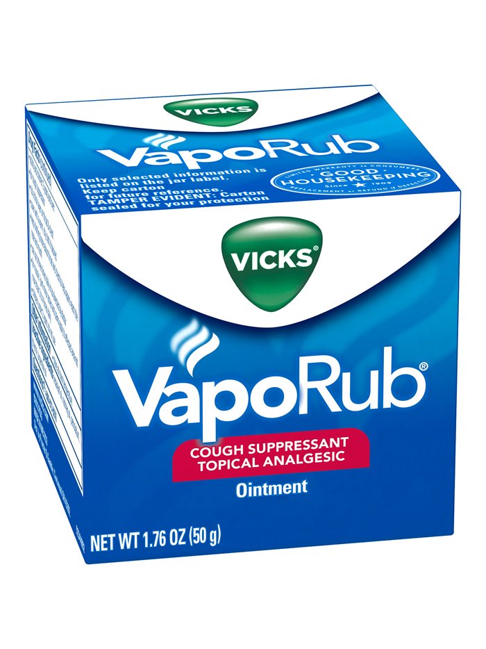 5023 - Vicks VapoRub Ointment - 1.76 oz. ( 50g ) - Box:  - Loc: J0