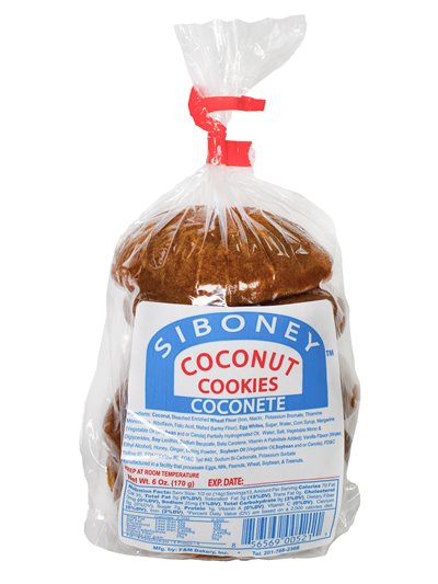15817 - Coconete (Coconut Cookies) Bag - 6oz. (Case of 12) - Box:  - Loc: Q1