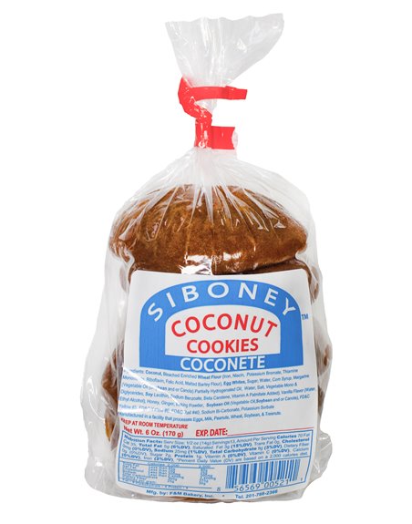 15817 - Coconete (Coconut Cookies) Bag - 6oz. (Case of 12) - Box:  - Loc: Q1