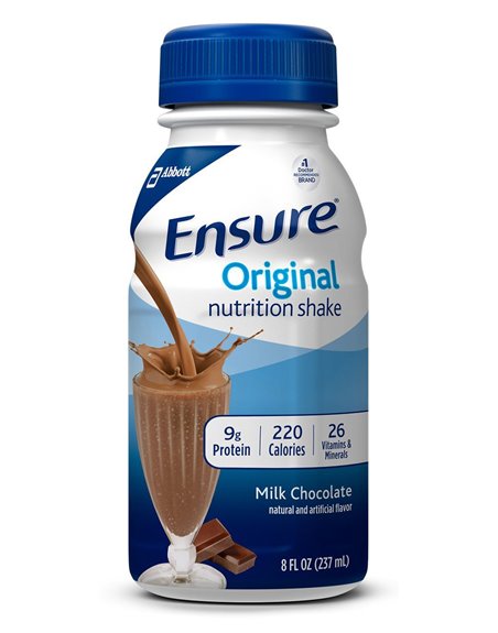 15818 - Ensure Chocolate, 8 fl. oz. - (30 Pack) - Box:  - Loc: F0