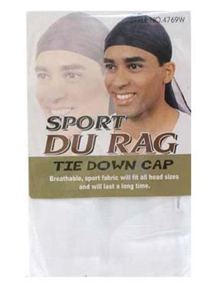 25 - Sport Du Rag, White - 12ct - Box:  - Loc: J4