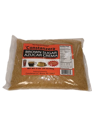3215 - La Constanzera Brown Sugar - 2 lb. ( 32 oz. ) (Case of 12) - Box:  - Loc: H1-H2