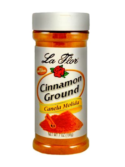 15852 - La Flor Ground Cinnamon, 7 oz. - (Pack of 12) - Box:  - Loc: S11