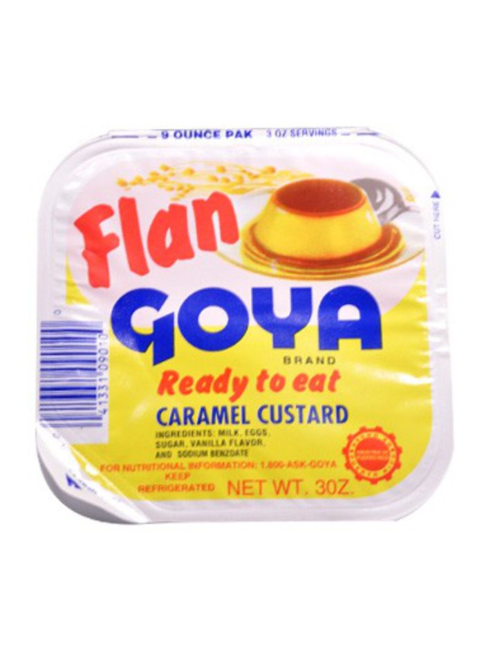 15456 - Goya Flan ( Caramel Custard ) - 3 oz. - Box:  - Loc: NV-10