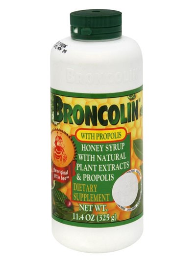 4614 - Broncolin With Propolis - 11.4 fl. oz. - Box:  - Loc: K3