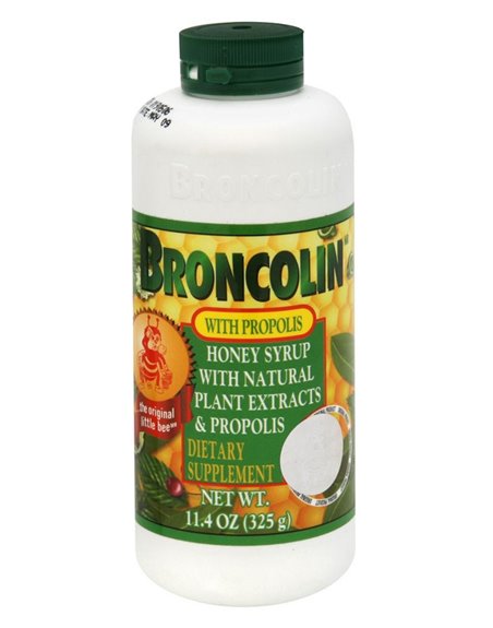 4614 - Broncolin With Propolis - 11.4 fl. oz. - Box:  - Loc: K3