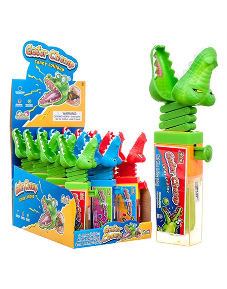 14188 - Gator Chomp Filled W/Gumball - 12ct - Box:  - Loc: L7
