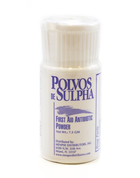 16004 - Polvo de Sulpha - 7.5g. (Case Of 30) - Box:  - Loc: J0