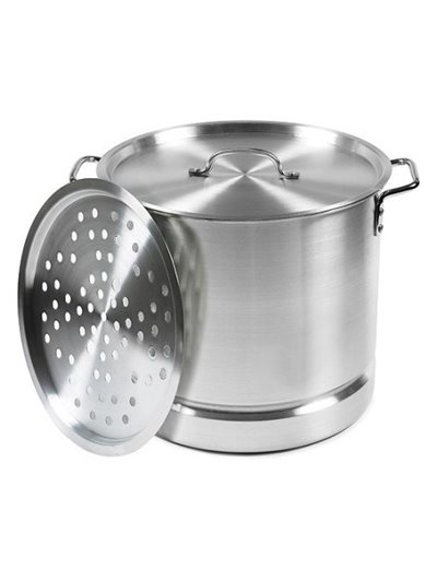 11739 - Imusa Steamer Pot (Tamalera), 32 Qt. - Box:  - Loc: J13