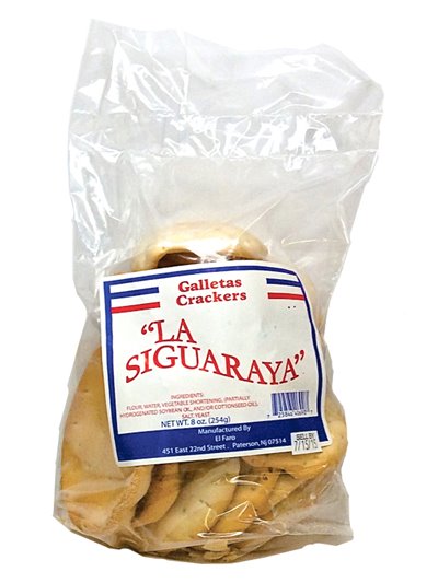 16062 - El Faro Galletas La Siguaraya - 8oz. (Case of 12) - Box:  - Loc: Q2