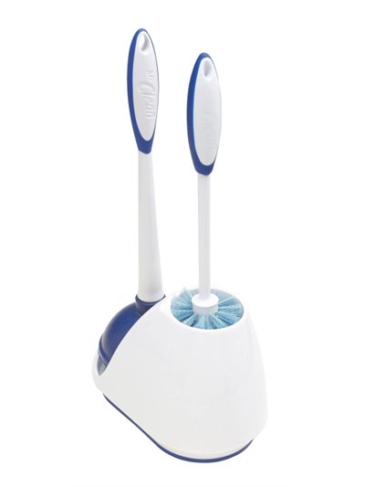 14097 - Toilet Brush & Canister Set - Box:  - Loc: A2
