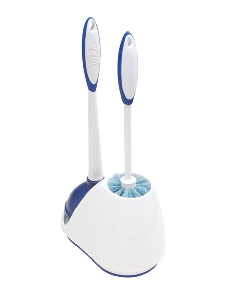 14097 - Toilet Brush & Canister Set - Box:  - Loc: A2