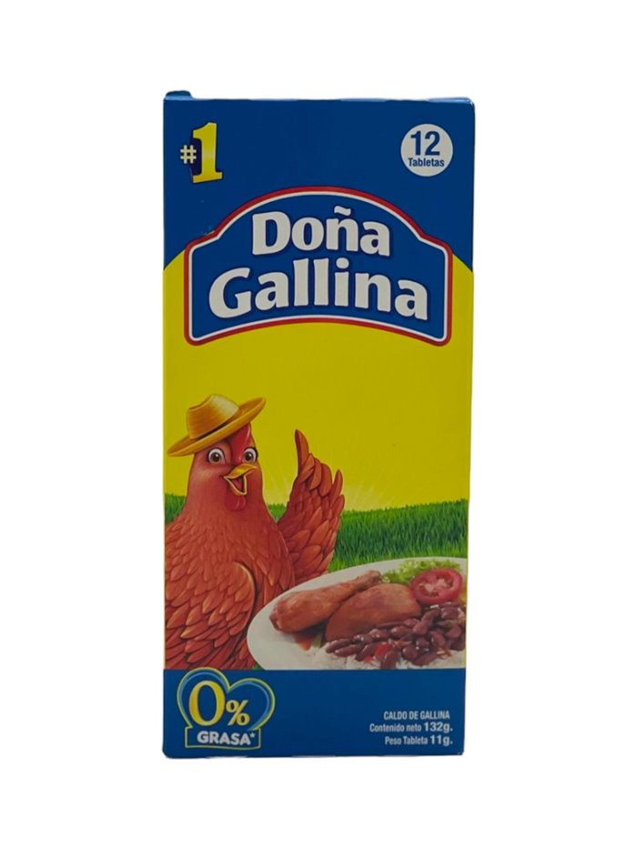 16248 - Doña Gallina, 132g - 12 Cubos - Box:  - Loc: N2