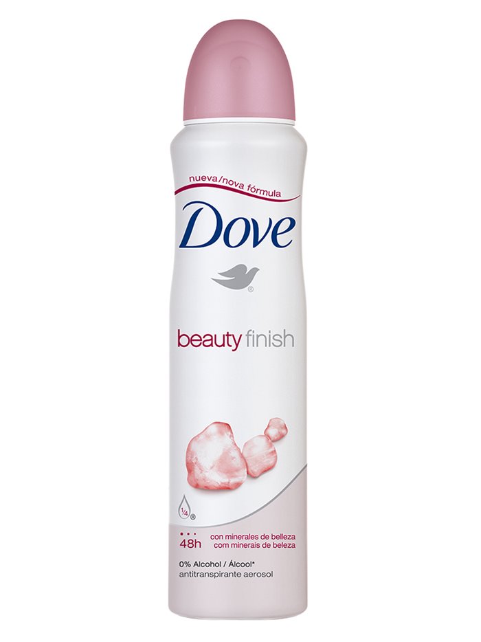 16339 - Dove Deodorant Spray, Beauty Finish - 150ml - Box:  - Loc: K8