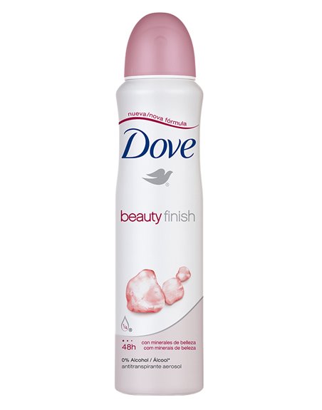 16339 - Dove Deodorant Spray, Beauty Finish - 150ml - Box:  - Loc: K8