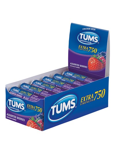 16373 - Tums Assorted Berries - 12ct - Box:  - Loc: M11
