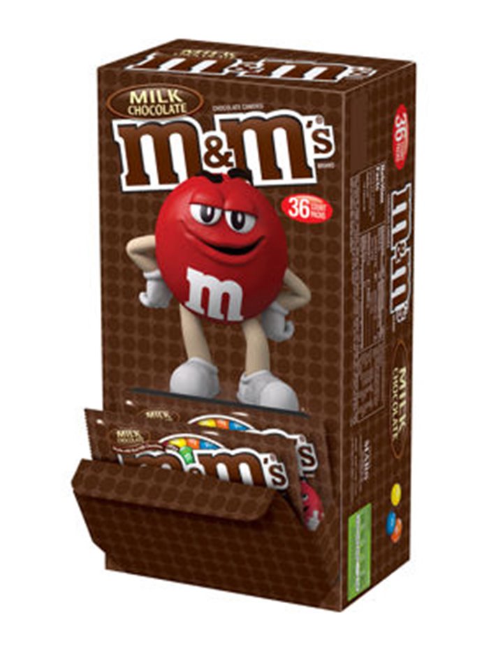 16596 - M&M's Milk Chocolate - 36ct - Box:  - Loc: M5