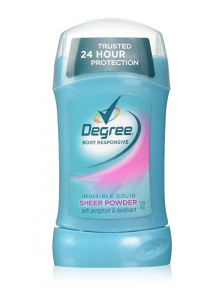 16603 - Degree Women Sheer Powder - 1.6 oz. - Box:  - Loc: K8