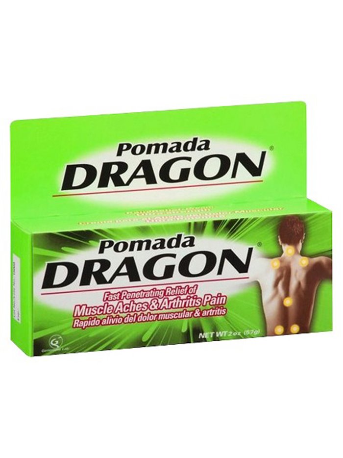 16647 - Pomada Dragon Pain Relief Cream - 2 oz. - Box:  - Loc: K1