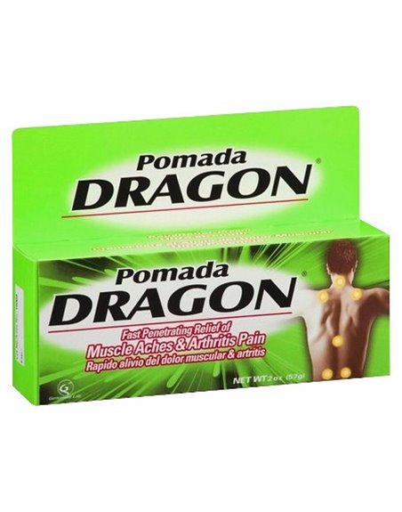 16647 - Pomada Dragon Pain Relief Cream - 2 oz. - Box:  - Loc: K1