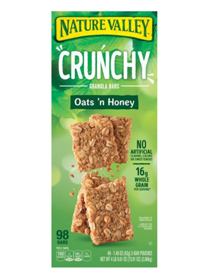 16652 - Nature Valley Crunchy, Oats 'n Honey - (49 Packs) - Box:  - Loc: M2