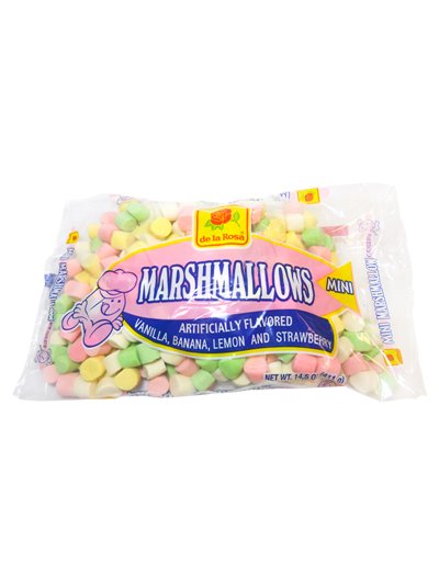 16722 - De La Rosa Marshmallows Mini - 14.5 oz. - Box:  - Loc: N7