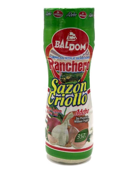16744 - Ranchero Sazón Criollo Adobo - 12.6 oz. (Case of 24) - Box:  - Loc: G11
