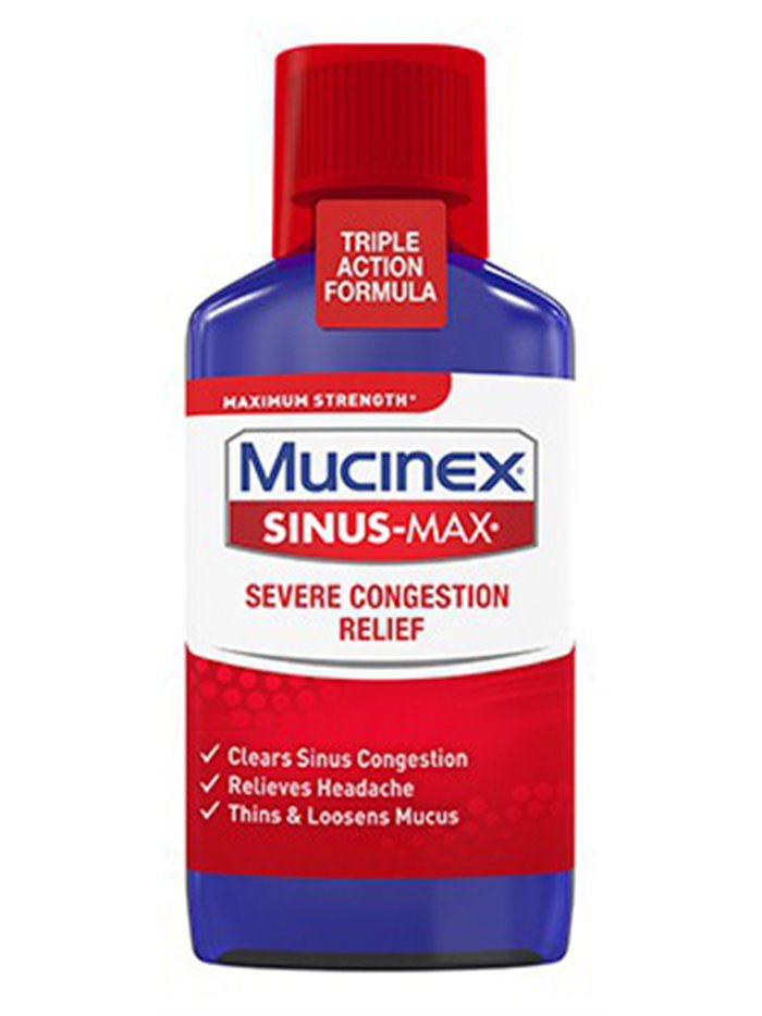 16766 - Mucinex Sinus-Max Severe Congestion Relief, 6 fl oz - Box:  - Loc: K4