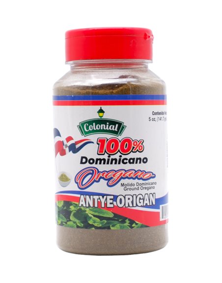 16809 - Colonial Ground Oregano - 5 oz.(Case of 24) - Box:  - Loc: S8