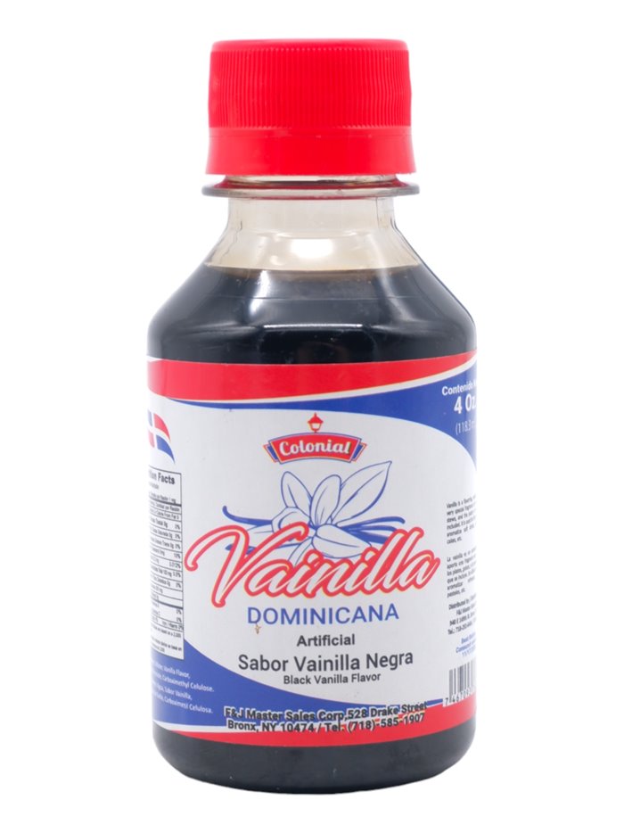 16811 - Colonial Vanilla Black - 4. fl. oz (Case of 24) - Box:  - Loc: R8