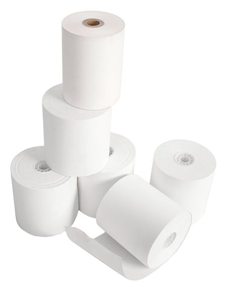 16816 - Thermal Paper Cash Register 2.25" x 50 ft. 38mm - 5 Rolls - Box:  - Loc: P0