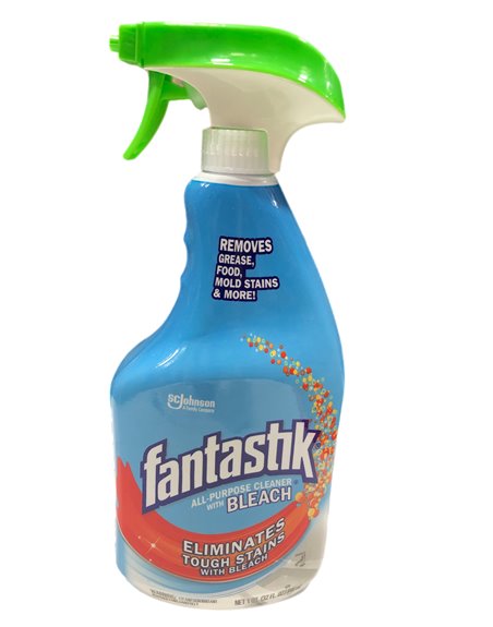 16817 - Fantastik All Purposa Cleaner, With Bleach (71631) - 32 fl. oz. - Box:  - Loc: I9