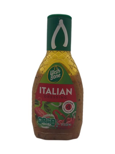 16839 - WishBone Italian Dressing - 8oz. (Case of 12) - Box:  - Loc: G9