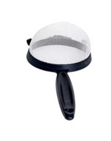 16892 - Imusa Plastic Strainer ( Colador ) Black, 4.5" - Box:  - Loc: J8