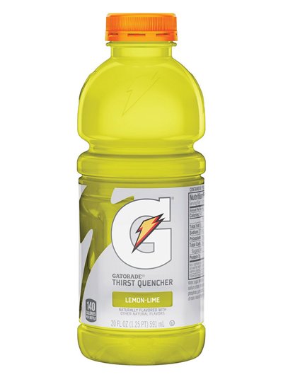 16946 - Gatorade Lemon Lime - 20 fl. oz. (24 Pack) - Box:  - Loc: E12