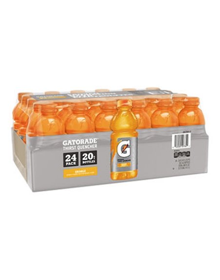 16948 - Gatorade Orange - 20 fl. oz. (24 Pack) - Box:  - Loc: E12