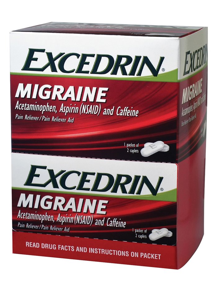 16974 - Excedrin Migraine - 25/2's - Box:  - Loc: K3