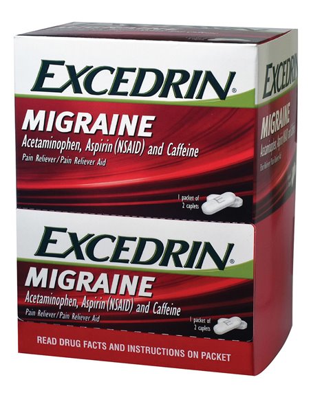 16974 - Excedrin Migraine - 25/2's - Box:  - Loc: K3
