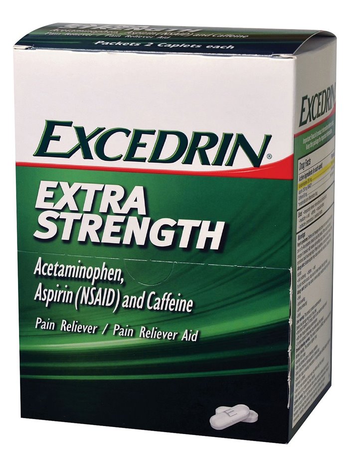 16975 - Excedrin Extra Strength - 25/2's - Box:  - Loc: K4