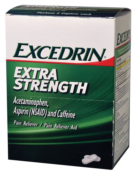 16975 - Excedrin Extra Strength - 25/2's - Box:  - Loc: K4