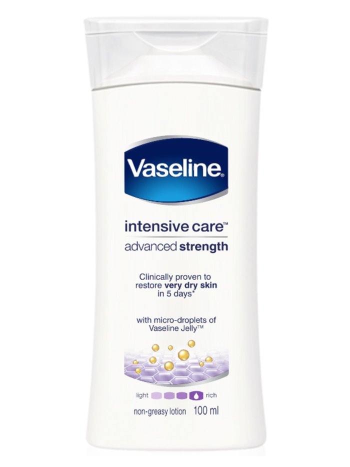 17046 - Vaseline Body Lotion, Advance Strength - 100ml - Box:  - Loc: J1