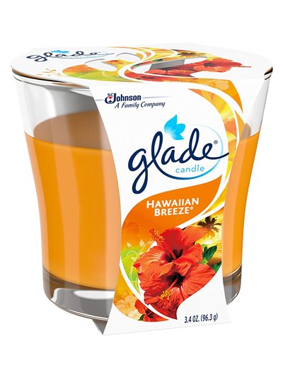 17078 - Glade Candle Hawaiian Breeze - 6.8 oz. (Case of 3) - Box:  - Loc: I5