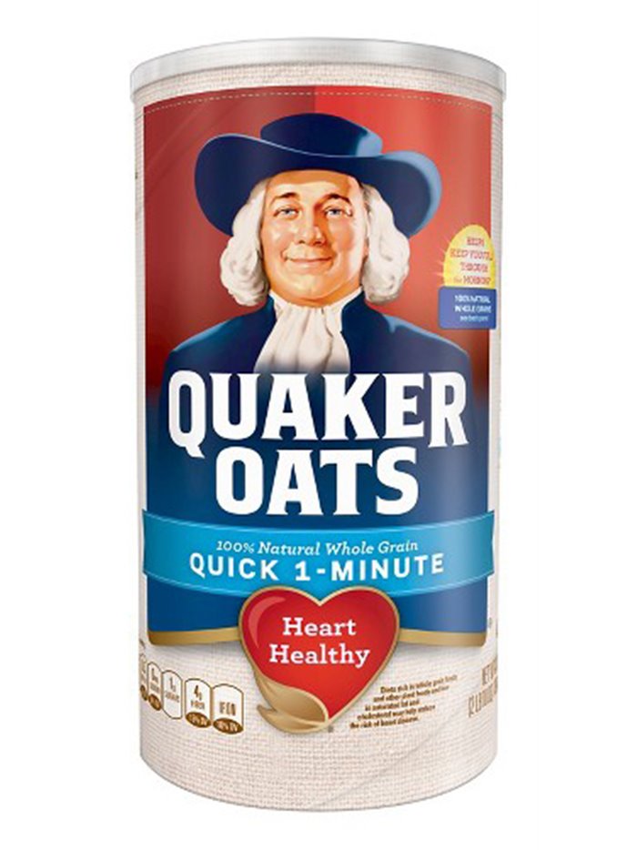 17183 - Quaker Oats Quick 1-Minute - 42 oz. (Case of 12) - Box:  - Loc: H3